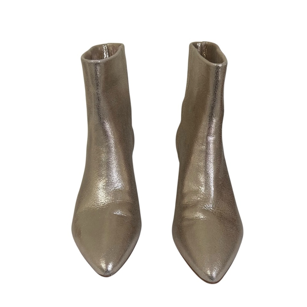 Dolce Vita Metallic Ankle Boots